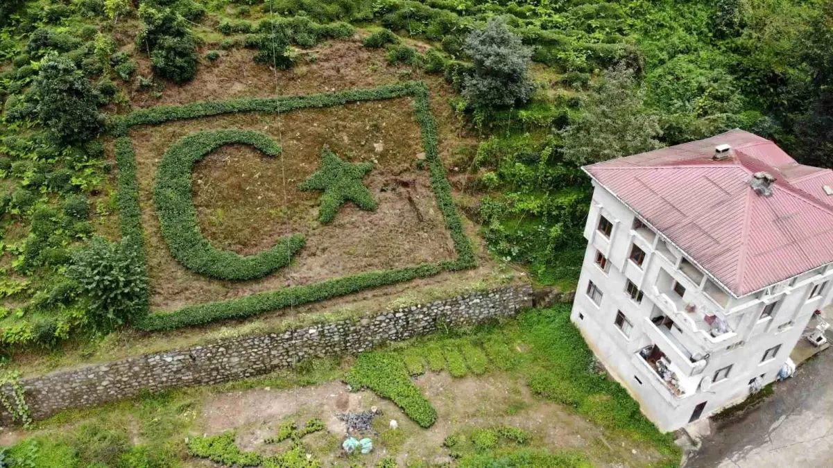 cayli bahcede turk bayragi sevki yilmaz gurelin ozgun projesi zIirY3pv