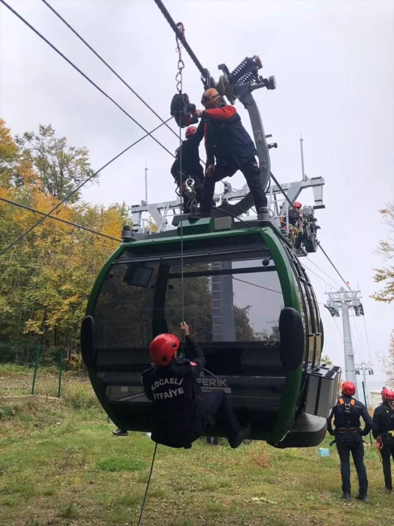 kartepe teleferiginde kurtarma tatbikati bnYxmAiY.jpg