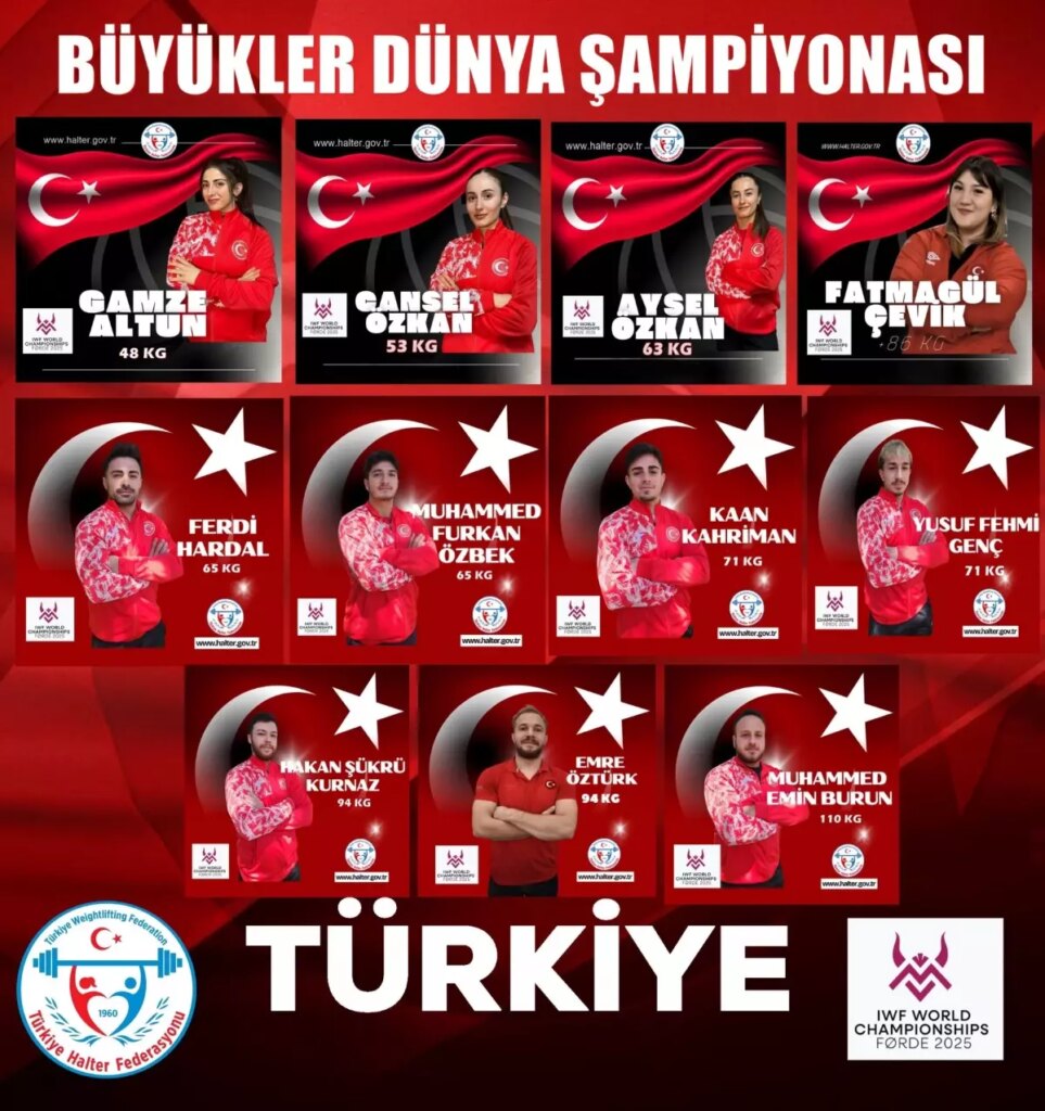 turkiye halter takimi dunya sampiyonasinda 5 madalya kazandi tZRDxgyM