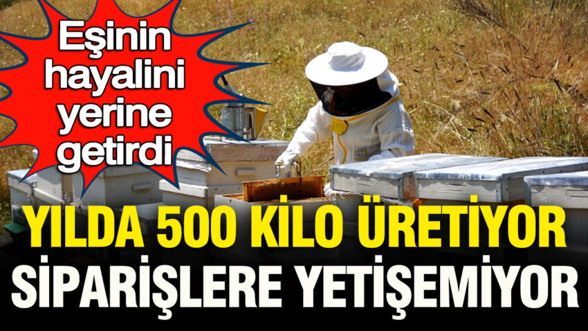Esinin hayalini yerine getirdi kadin arici yilda 500 kilo uretiyor siparislere yetisemiyor 9nh9U911