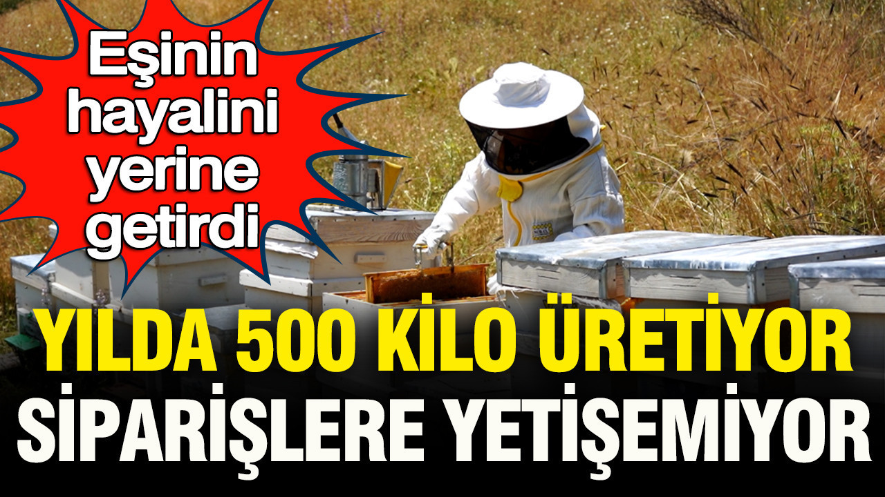 Esinin hayalini yerine getirdi kadin arici yilda 500 kilo uretiyor siparislere yetisemiyor 9nh9U911