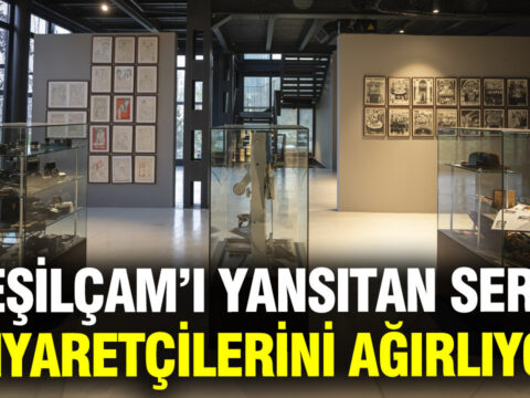 Yesilcami yansitan perdeden once sergi ziyaretcilerini agirliyor nN5Iv7CT